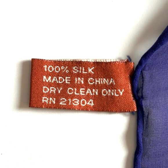 The Greenwich Workshop Silk Scarf Seaport Garden Mystic Painting by Paul Landry - Picture 11 of 11